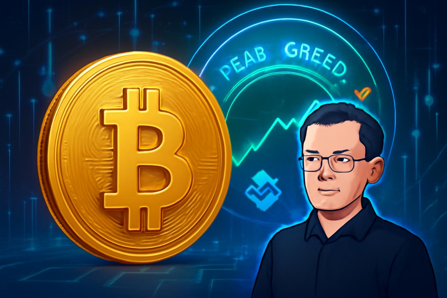 CZ 交易比特币的最佳时机：在极度贪婪时卖出，在极度恐惧时买入