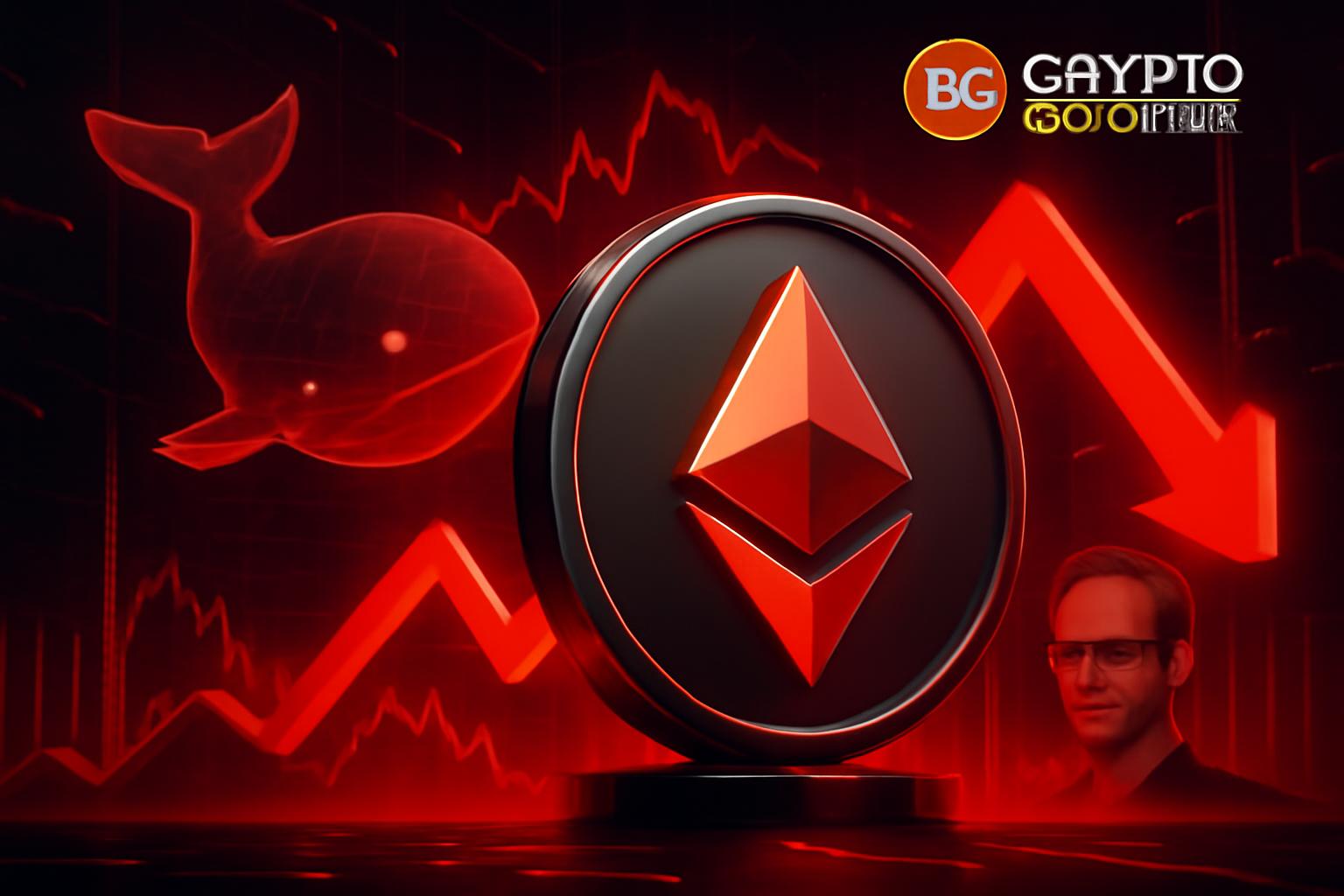 比特币巨鲸以5x杠杆做空ETH: $15M 对 ETH 的押注