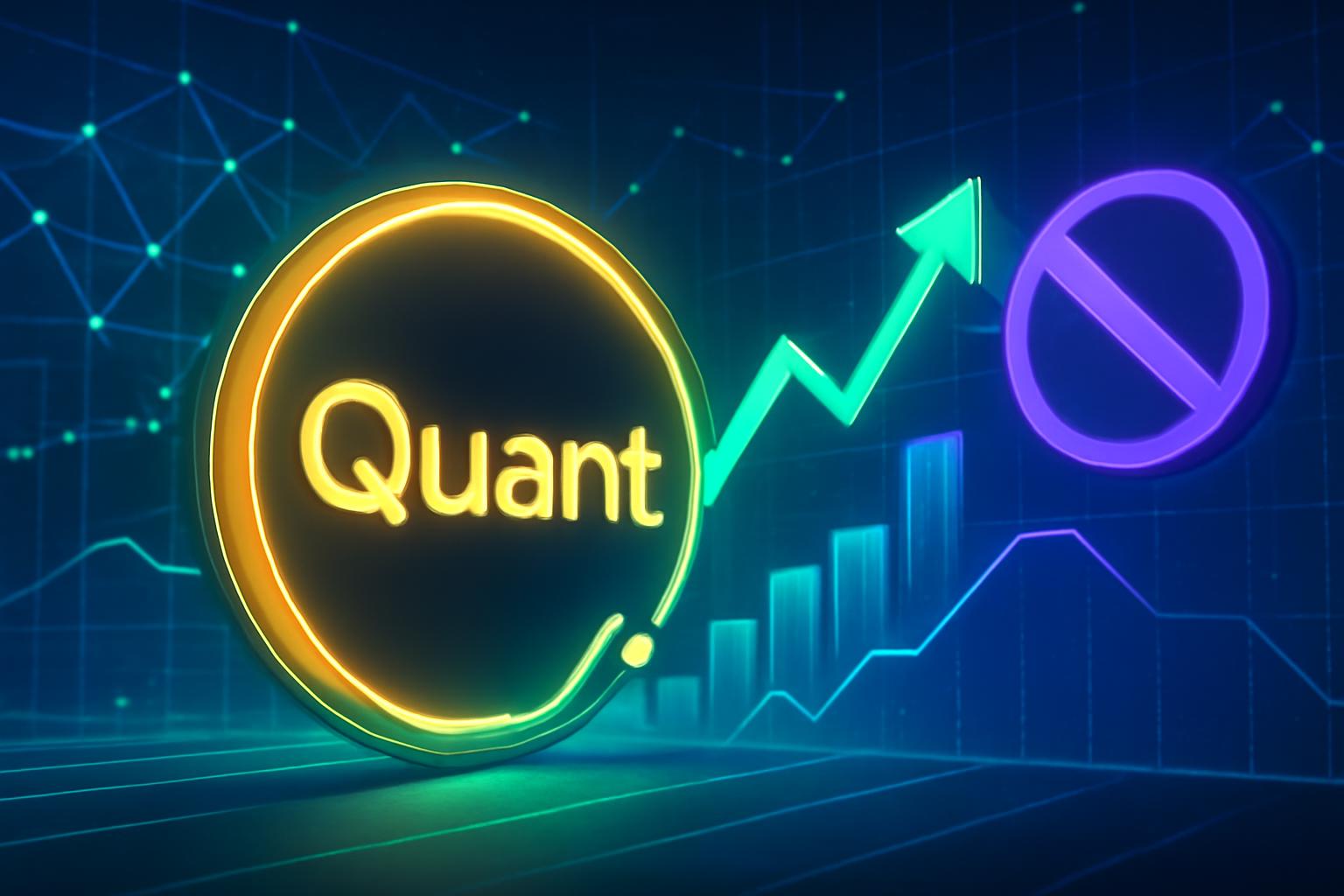 QNT 需求上升，上涨14%，但供应区威胁多头行情