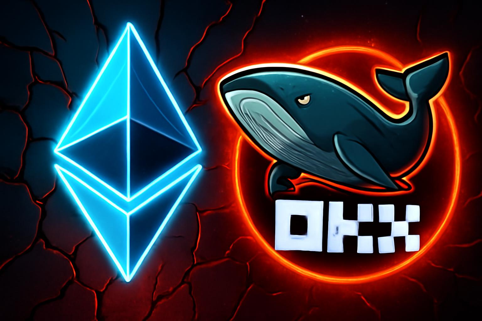 以太坊ICO鲸鱼恢复出售，向OKX存入1,000 ETH