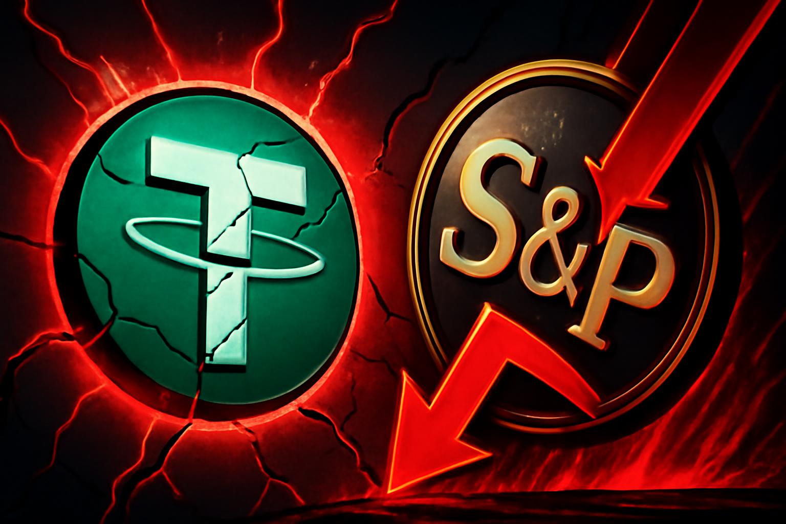 标普全球将 Tether 的 USDT 评级降至稳定币等级的最低水平