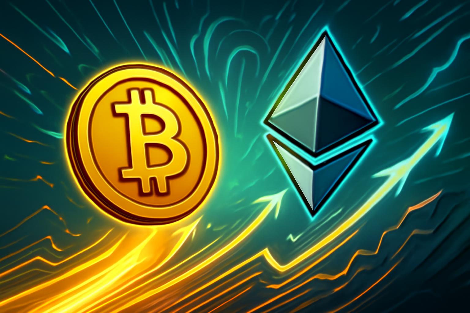 加密市场反弹：BTC 与 ETH 上涨，衍生品稳定