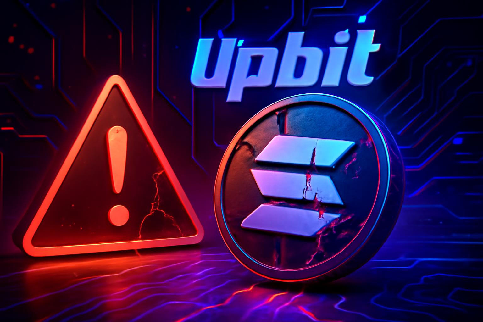 Upbit 暂停存款与提款，在 Solana 钱包遭入侵后，损失达 $36M