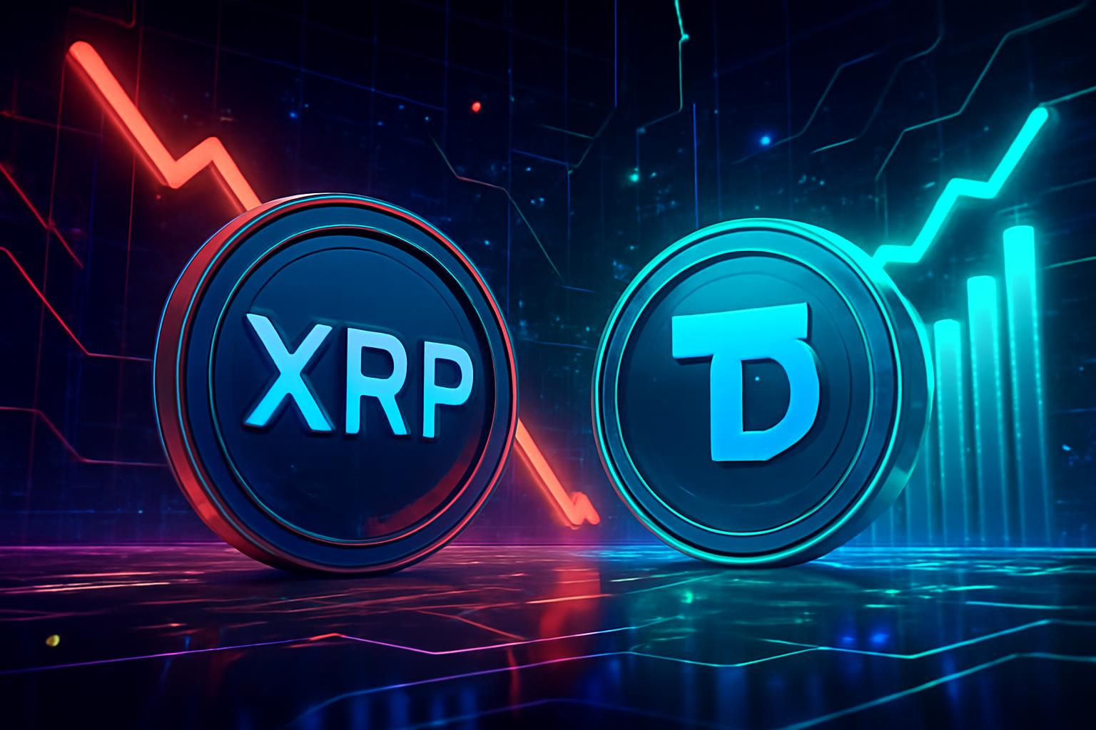 熊市中，XRP 下跌，Digitap TAP 预售暴涨 160%