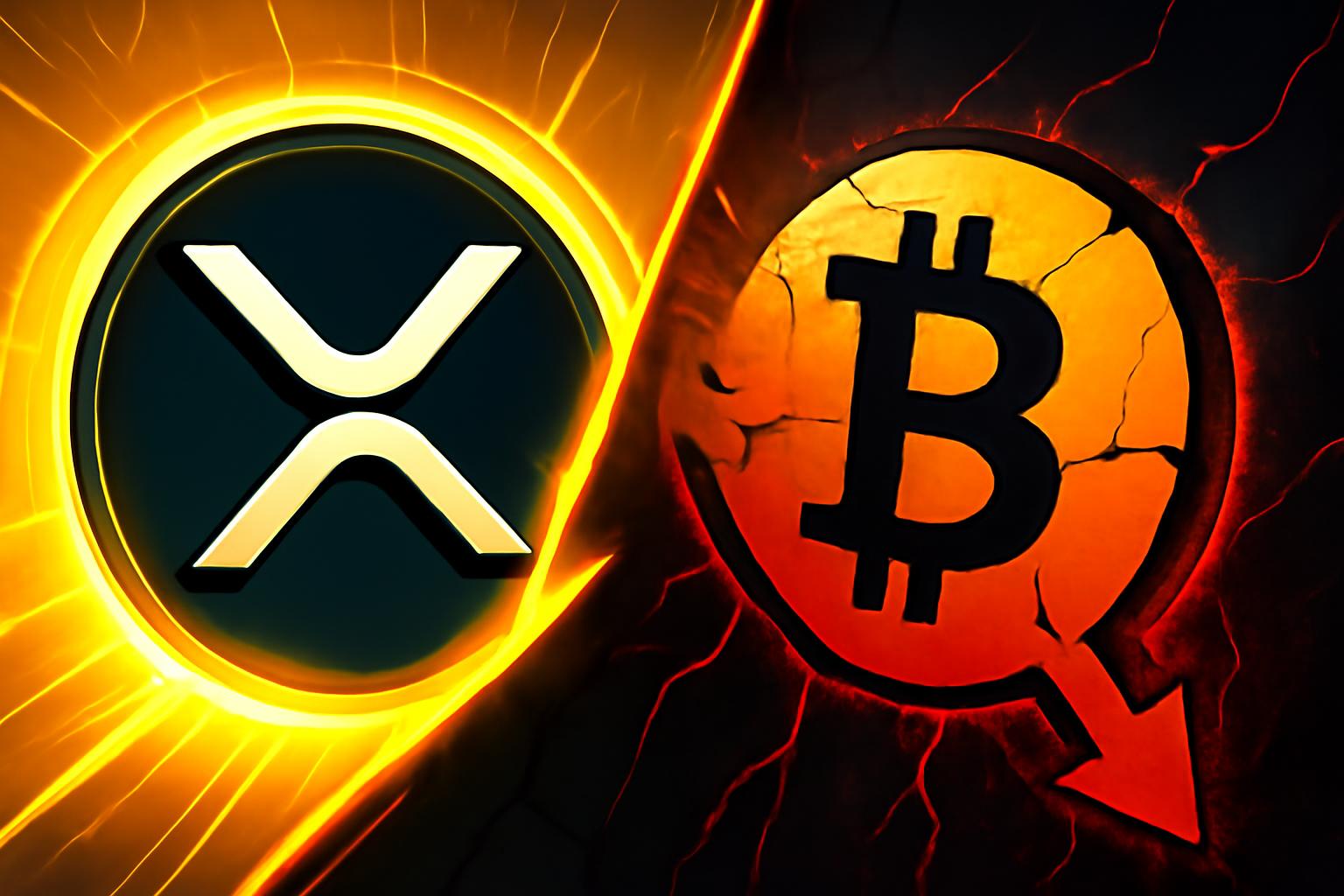 XRP ETF领跑净流入，12月4日超越比特币ETF