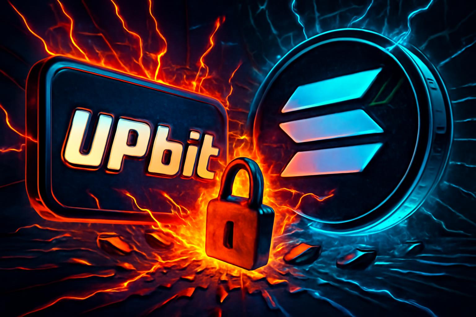 Upbit 黑客事件触发 SOL 代币存款冻结