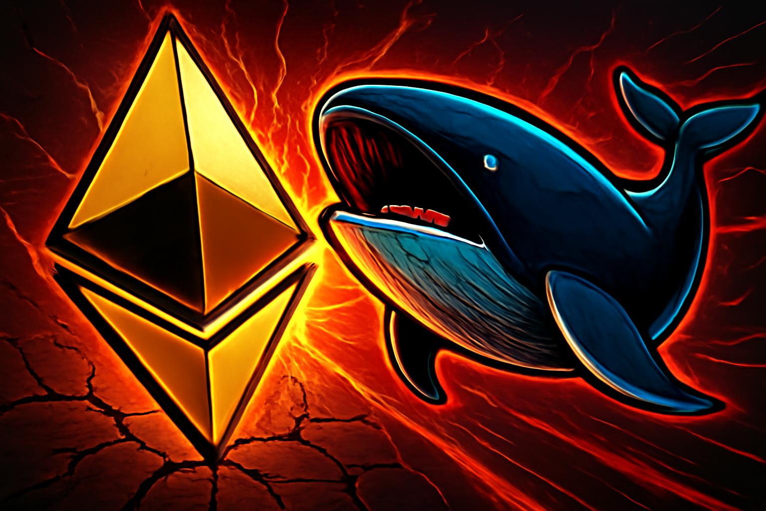 以太坊接近巨鲸实现价格阈值，信号潜在趋势转折