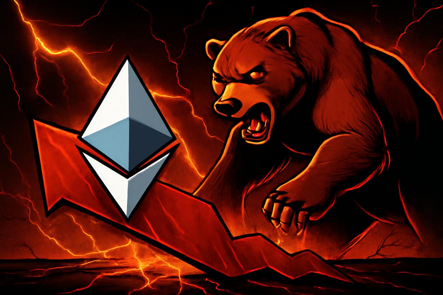 以太坊熊旗形态可能将 ETH 推向 $2,400，分析师表示