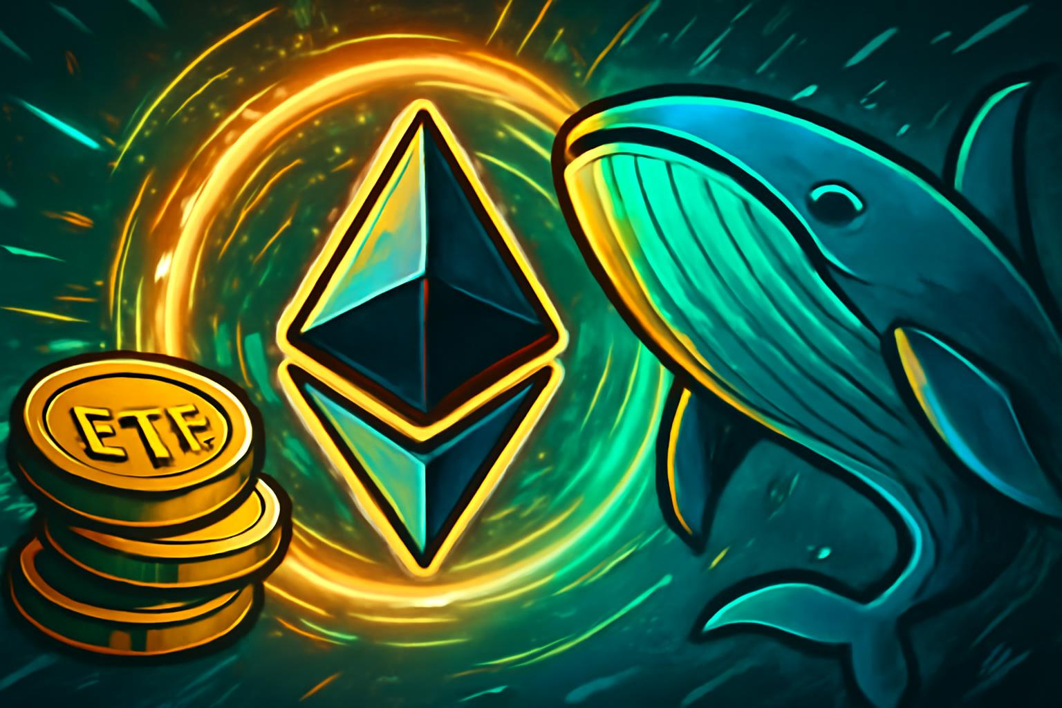 ETH 看涨案例：鲸鱼累积与 ETF 流入接近 $3,100