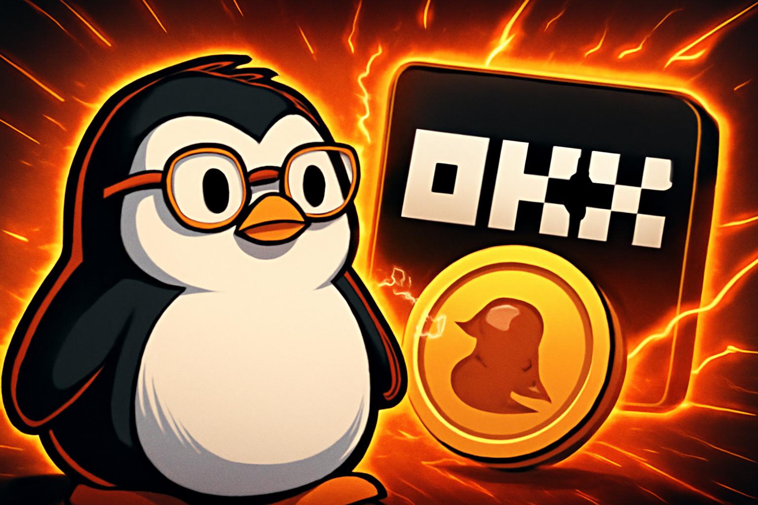 Pudgy Penguins NFT 与 PENGU 币：在 OKX 的 Web3 品牌
