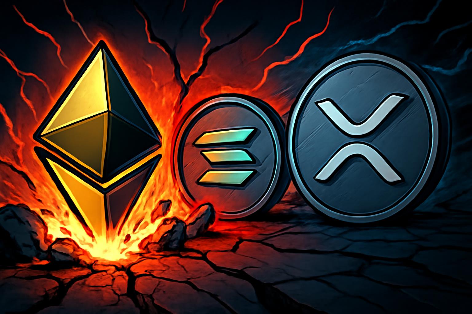 Hayes: 以太坊与索拉纳在第一层洗牌中坚持生存，XRP 的命运与机构相关