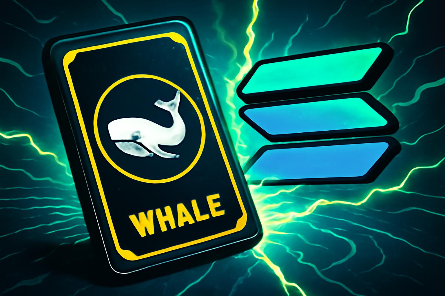 Whale.io 在 Solana 上推出 $WHALE NFT，领先于代币生成事件