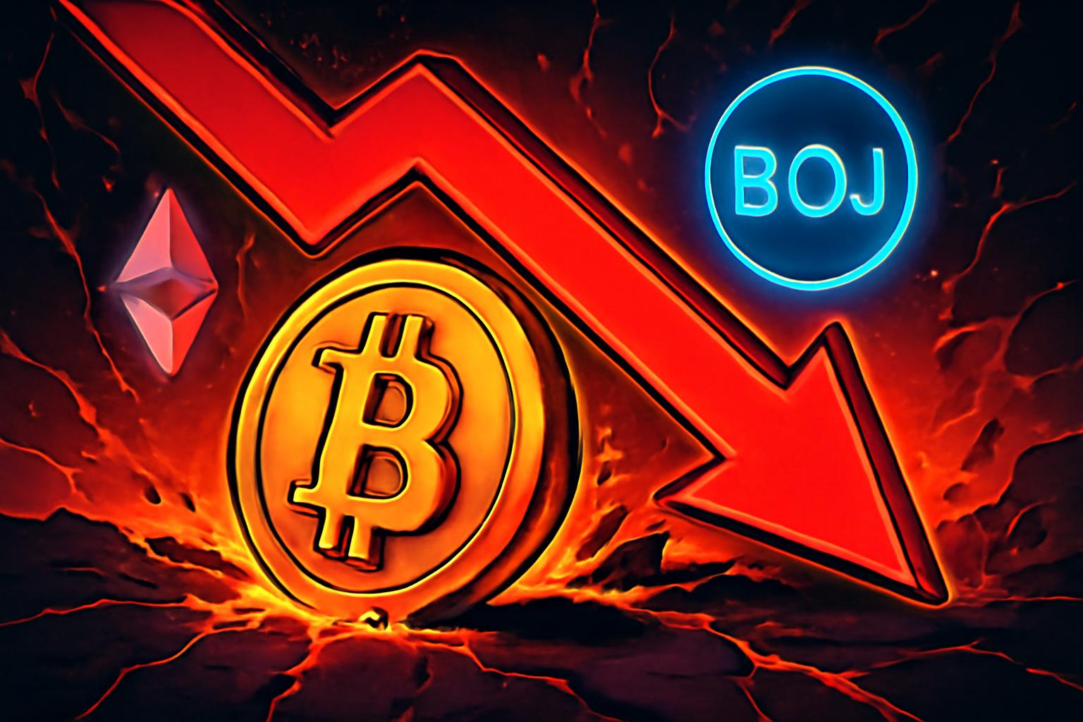 比特币在 CPI 与日本央行信号逼近时下跌至 $89K 以下