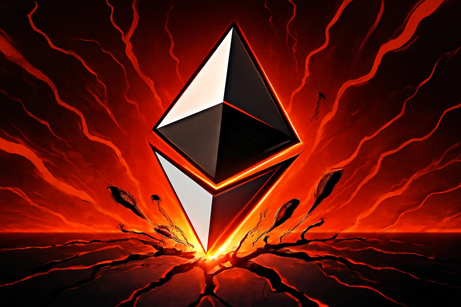 以太坊跌至 $3,033，清算席卷加密市场