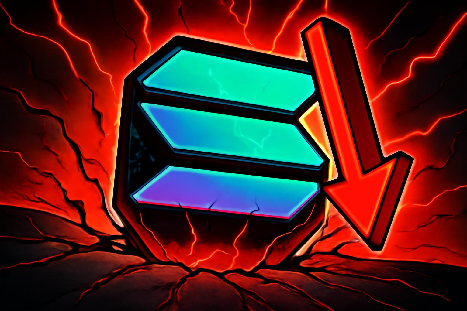 索拉纳在24小时内下跌5%,在广泛的加密市场看跌情绪中