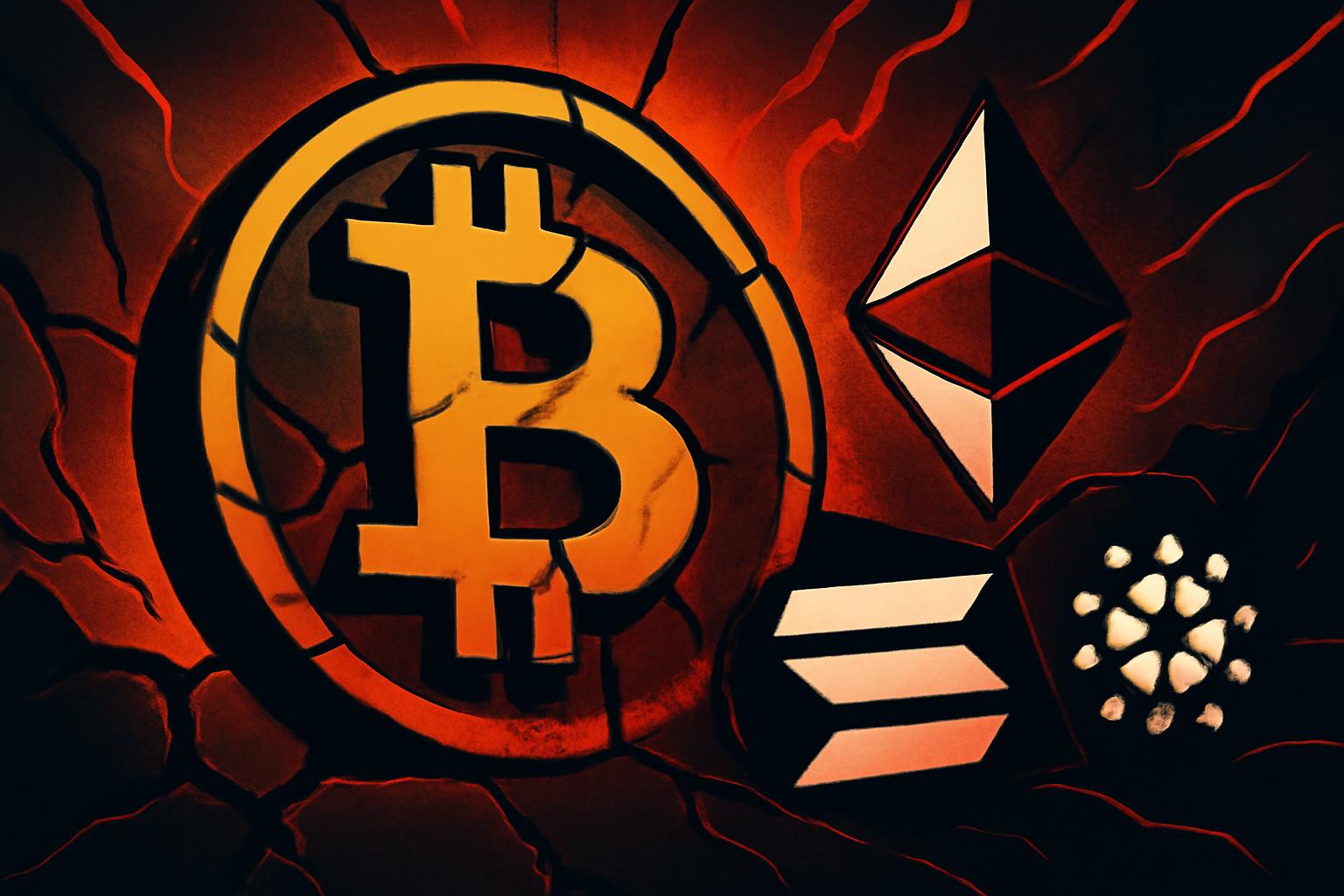 比特币下跌，年末获利回吐打击以太坊、SOL、ADA