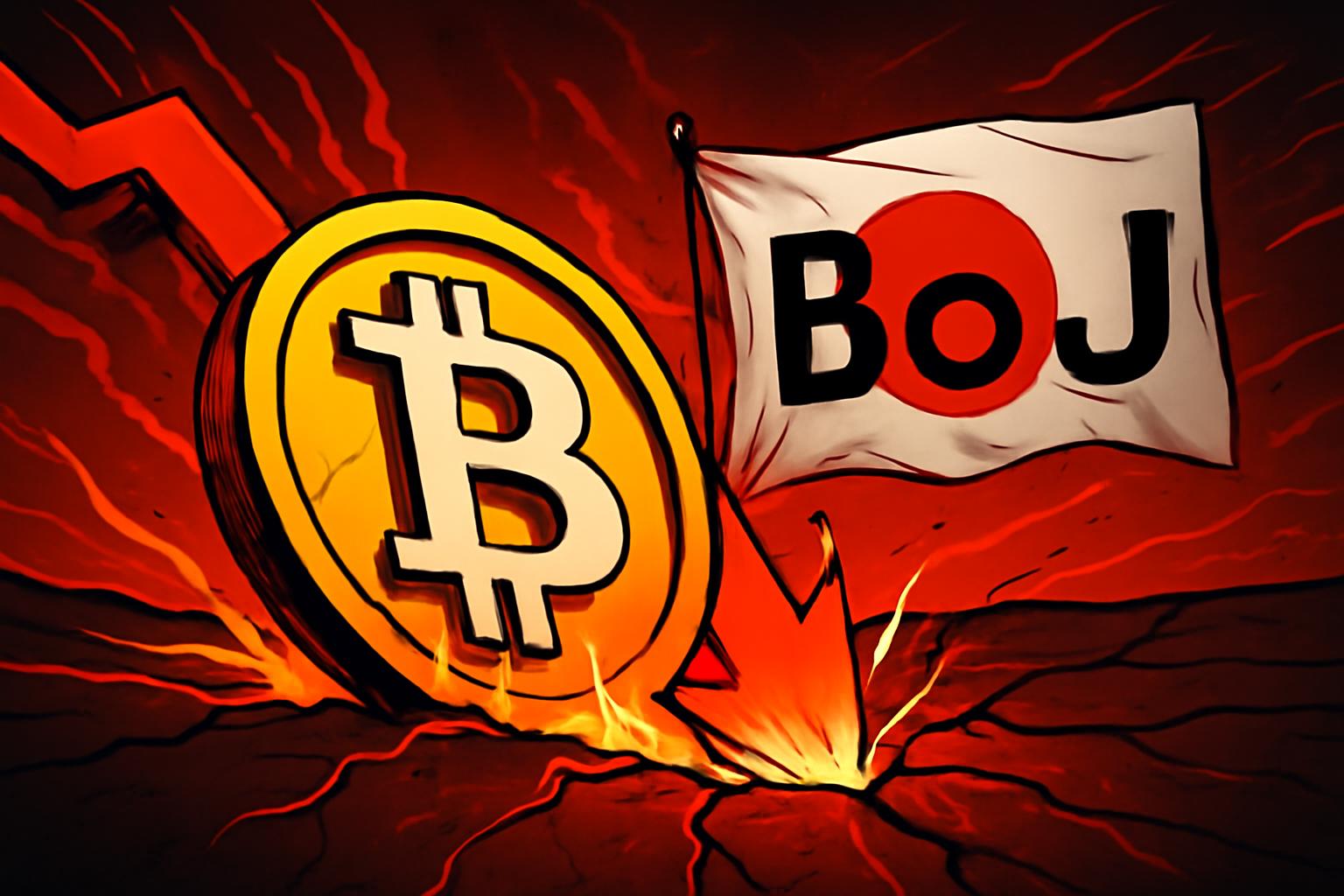 比特币在日本央行加息预期扰动亚洲市场时跌破$88,000