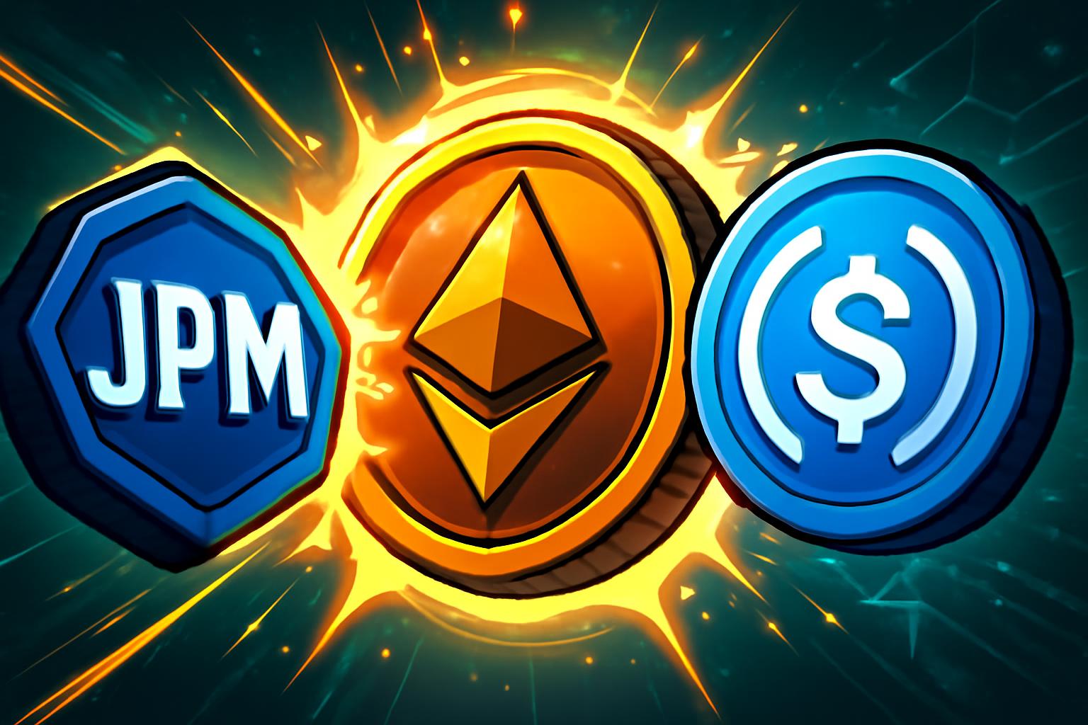 摩根大通推出基于以太坊的代币化货币市场基金 MONY，USDC 结算