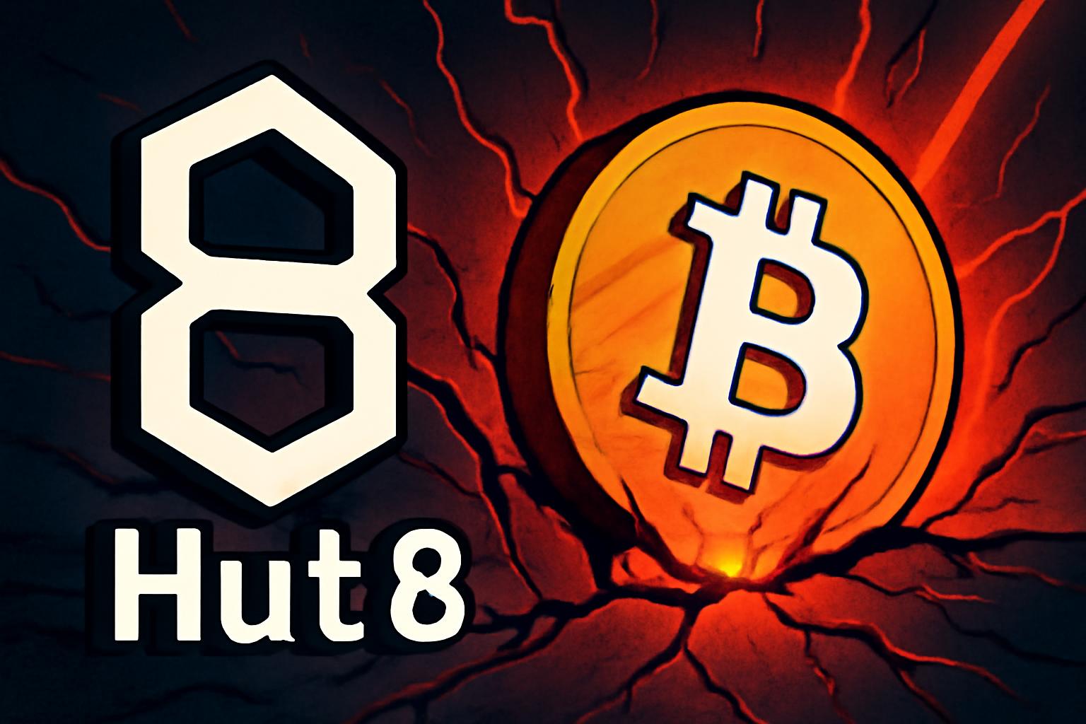 Hut 8 股价暴跌 12%,比特币下挫打击比特币矿工估值