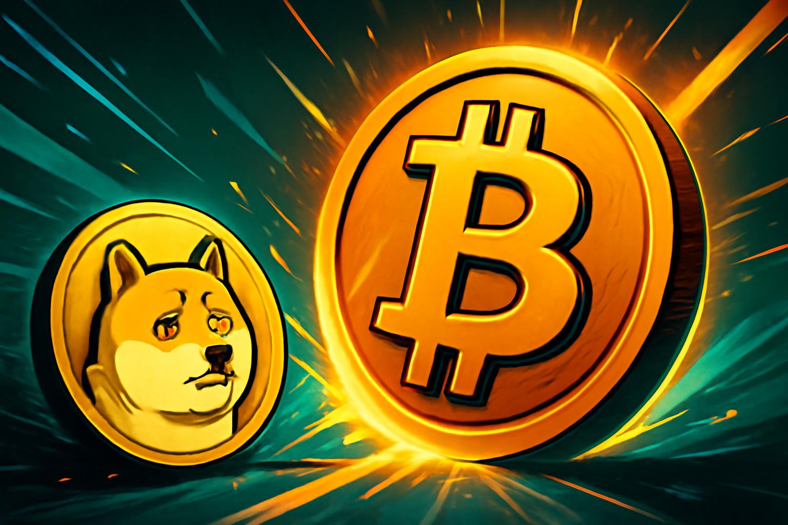 狗狗币回升信号，比特币引领印度投资