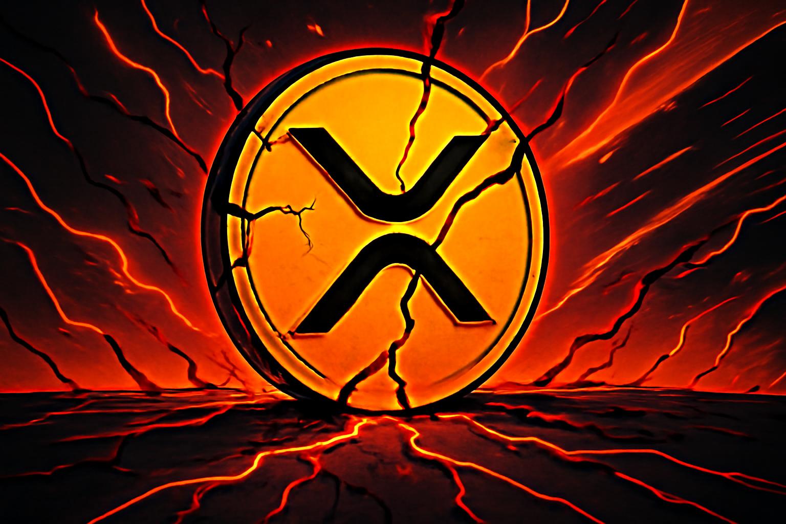 XRP 价格突破关键支撑，发出更深回撤风险信号