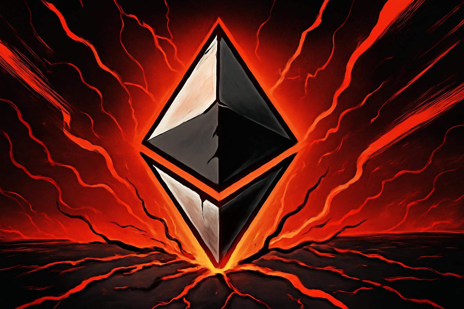 以太坊价格暴跌，清算潮达到$667 百万美元