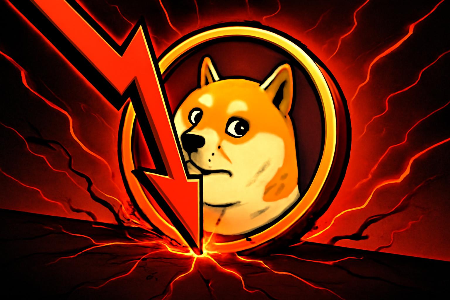 狗狗币价格分析：下跌趋势持续，超趋势逼近 $0.152