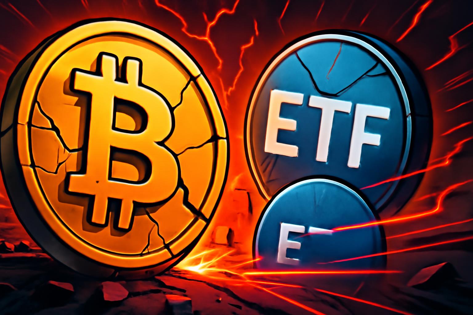 加密货币市场跌破3万亿美元，ETF相关资产抛售；BTC接近关键支撑位