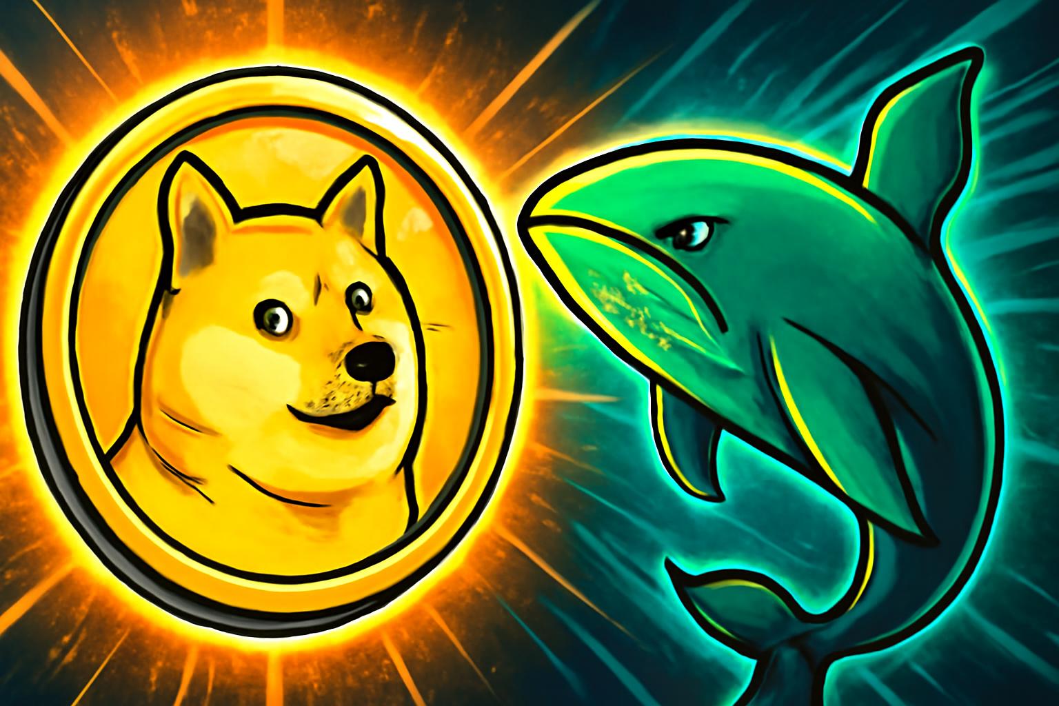 DOGE鲸鱼在24小时内增持138M DOGE,盯着$0.15