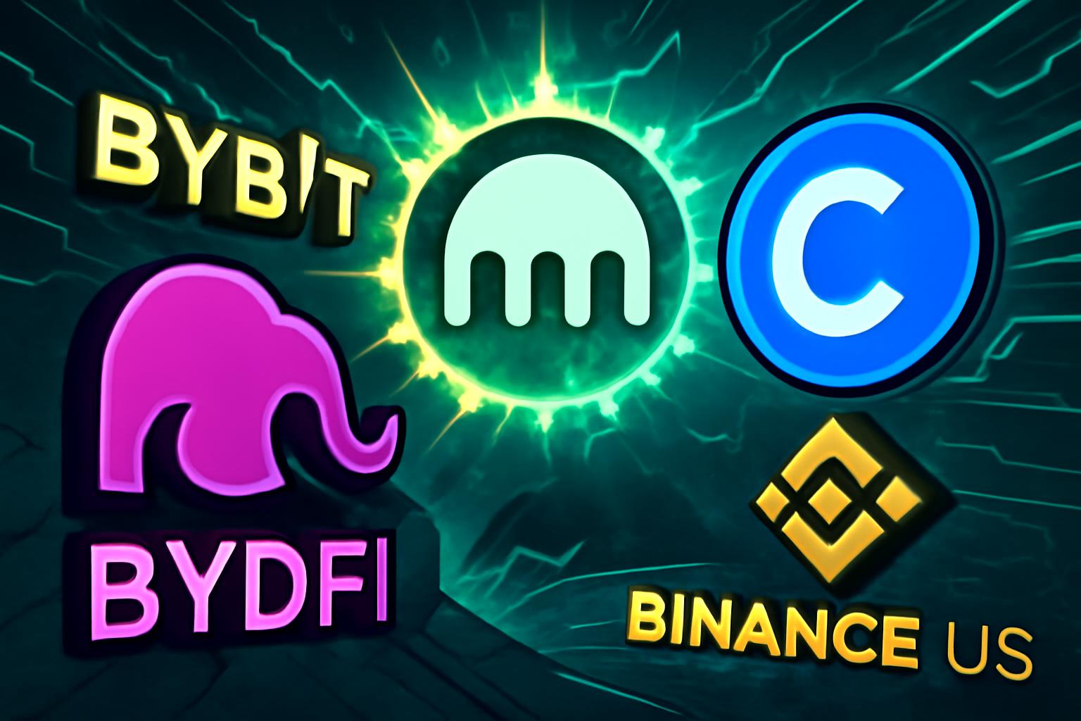 全球加密交易所2026: BYDFi、Bybit、Coinbase、Kraken 与 Binance US