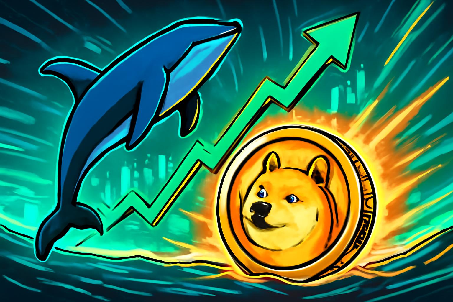 狗狗币巨鲸全力买入，DOGE 在 $0.15 阻力位测试