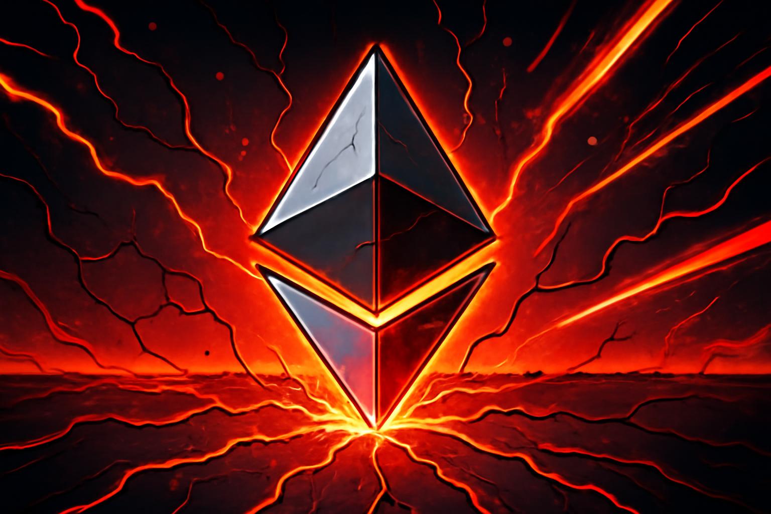 以太坊价格波动性上升，清算激增