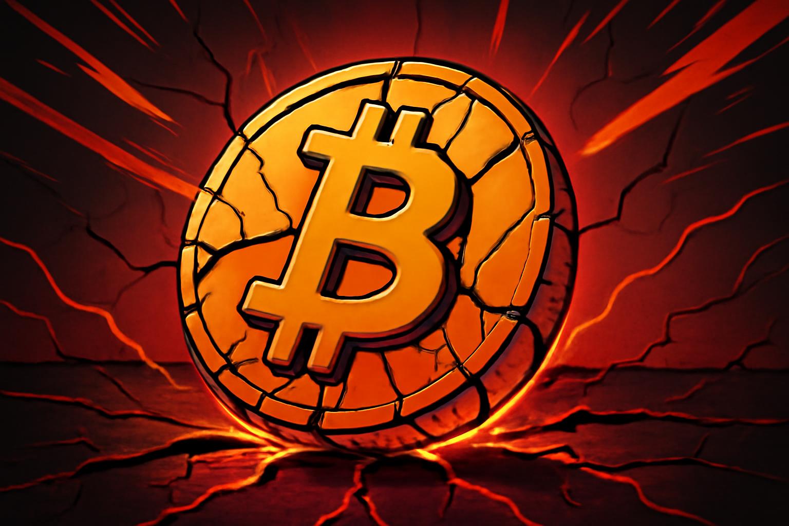 比特币可能下探至$10,000，随着下行风险上升与市场信号显现