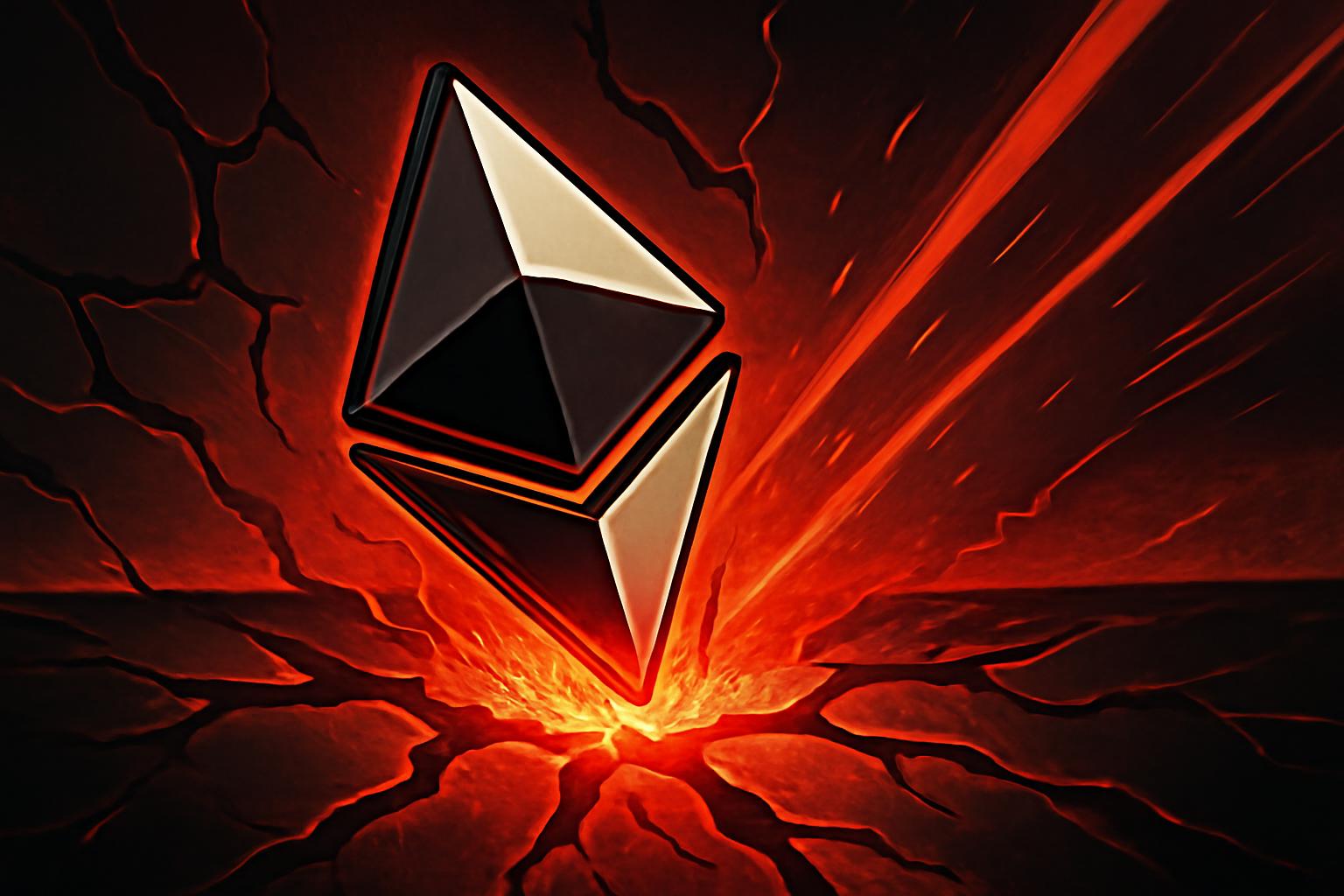 以太坊在平行通道支撑下走向2000美元的下跌