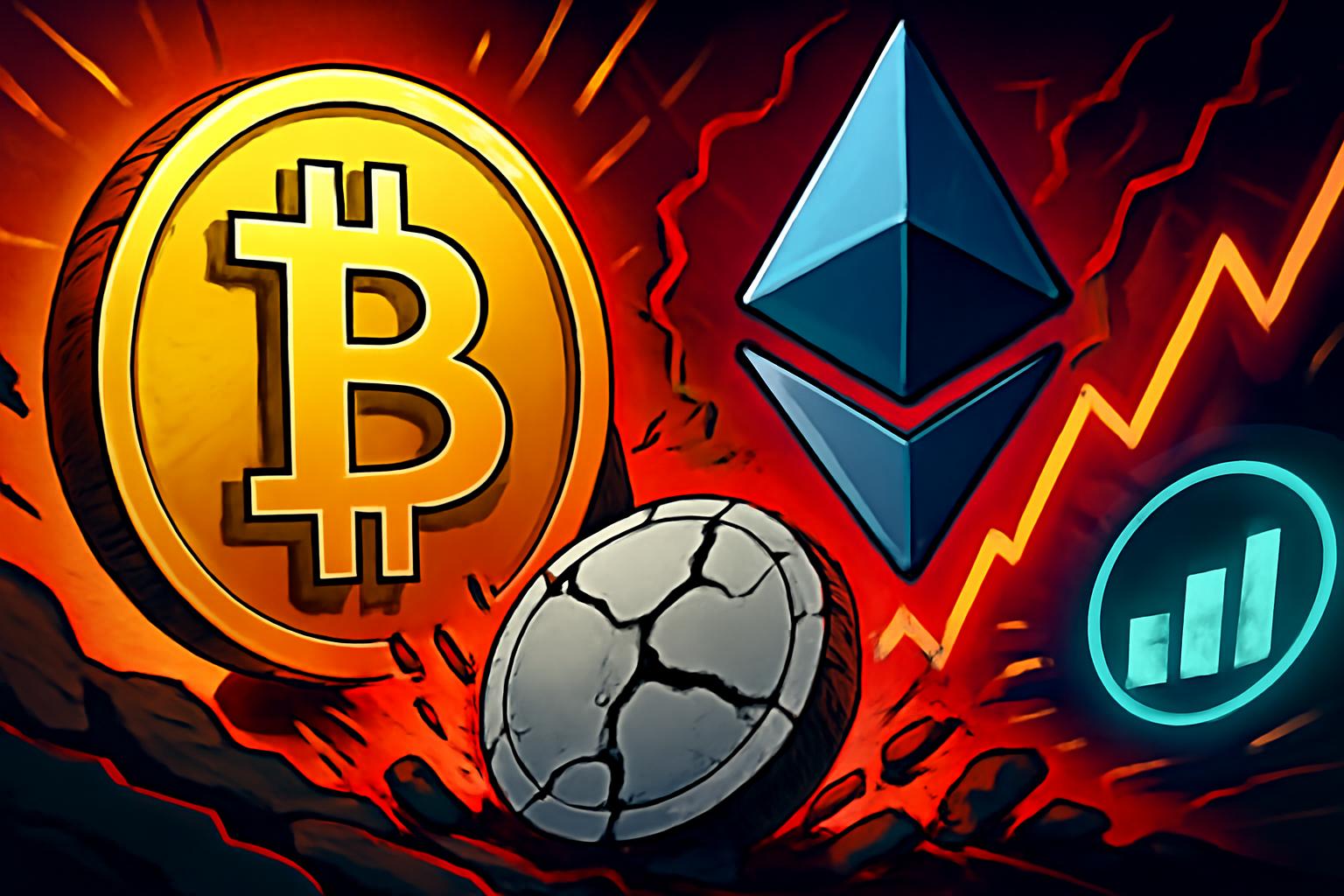 比特币在流动性扫荡中保持坚挺，山寨币回撤