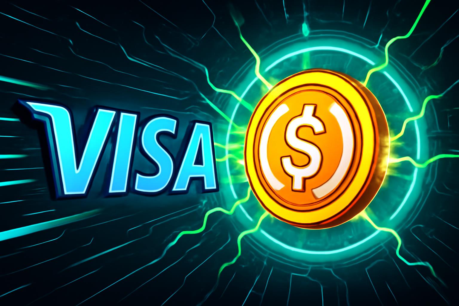 Visa 将 USDC 结算试点扩展至美国卡网络