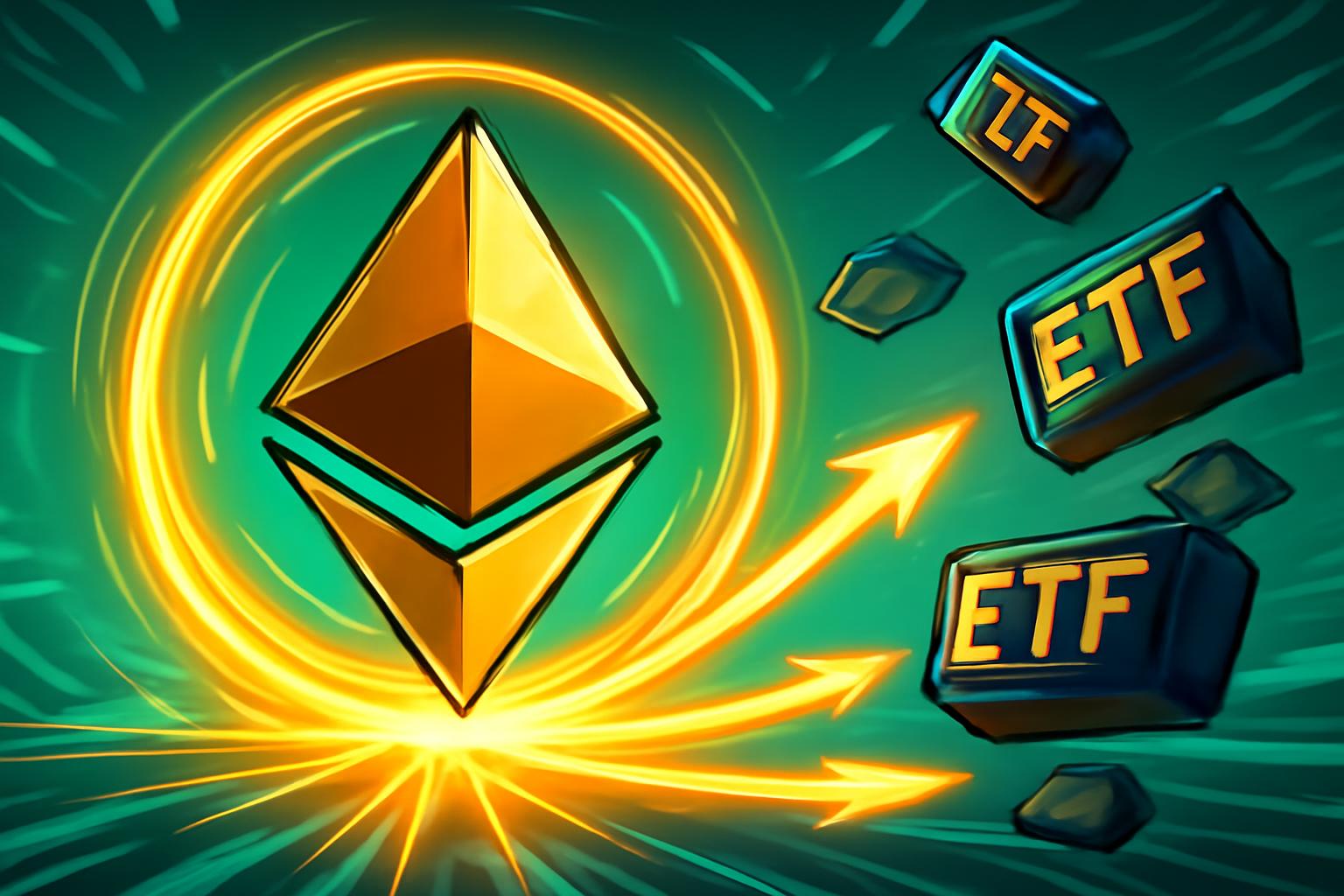 以太坊反弹4%，ETF资金流出持续