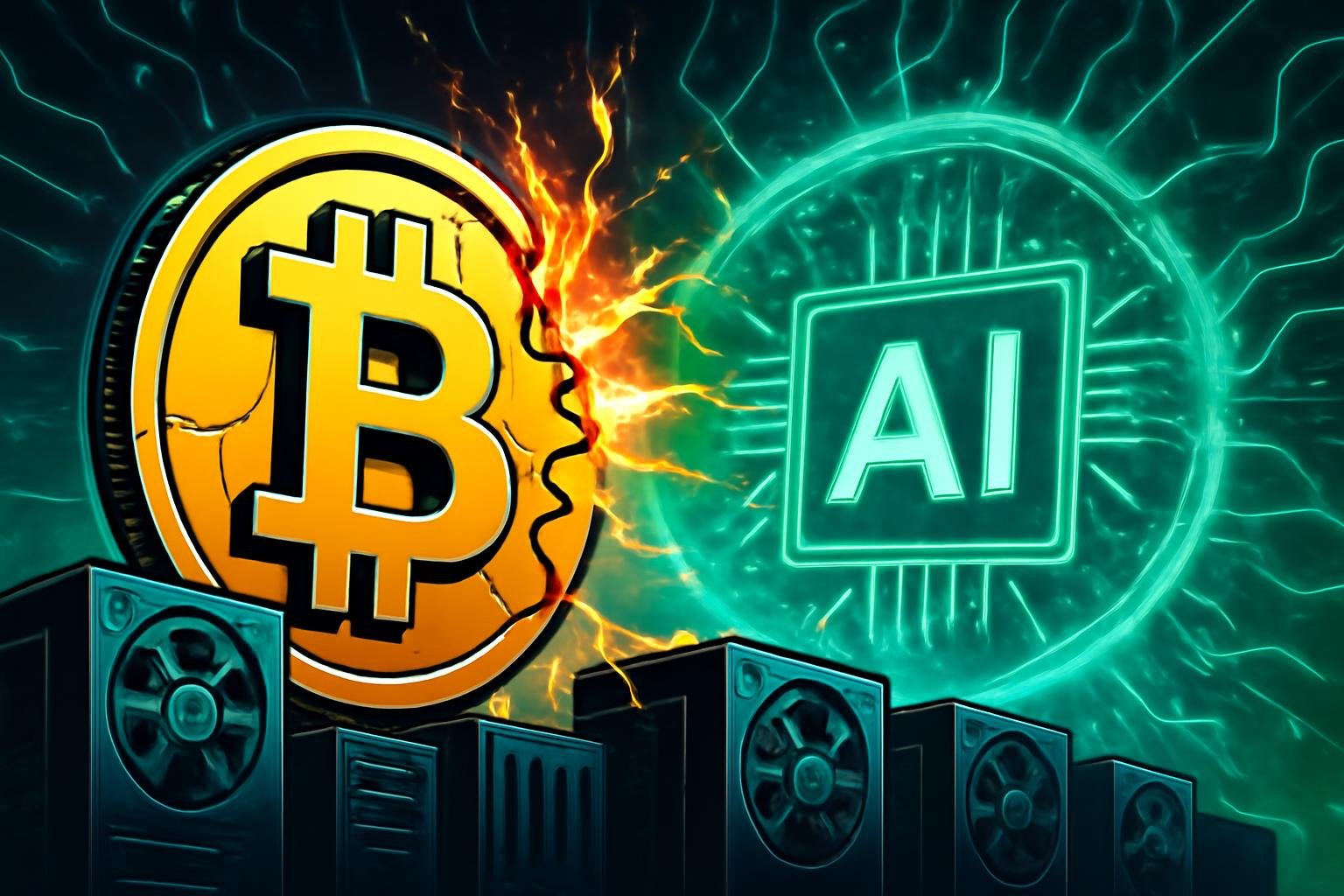 比特币矿工转向AI，抛弃加密货币