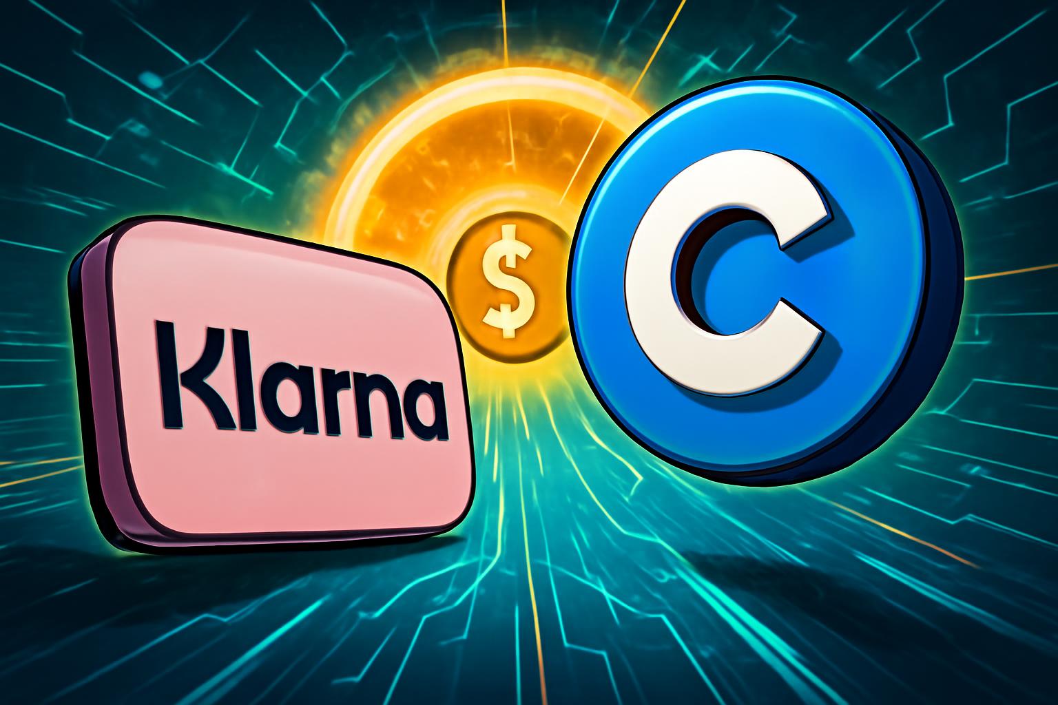 Klarna 与 Coinbase 携手 增加 稳定币 融资