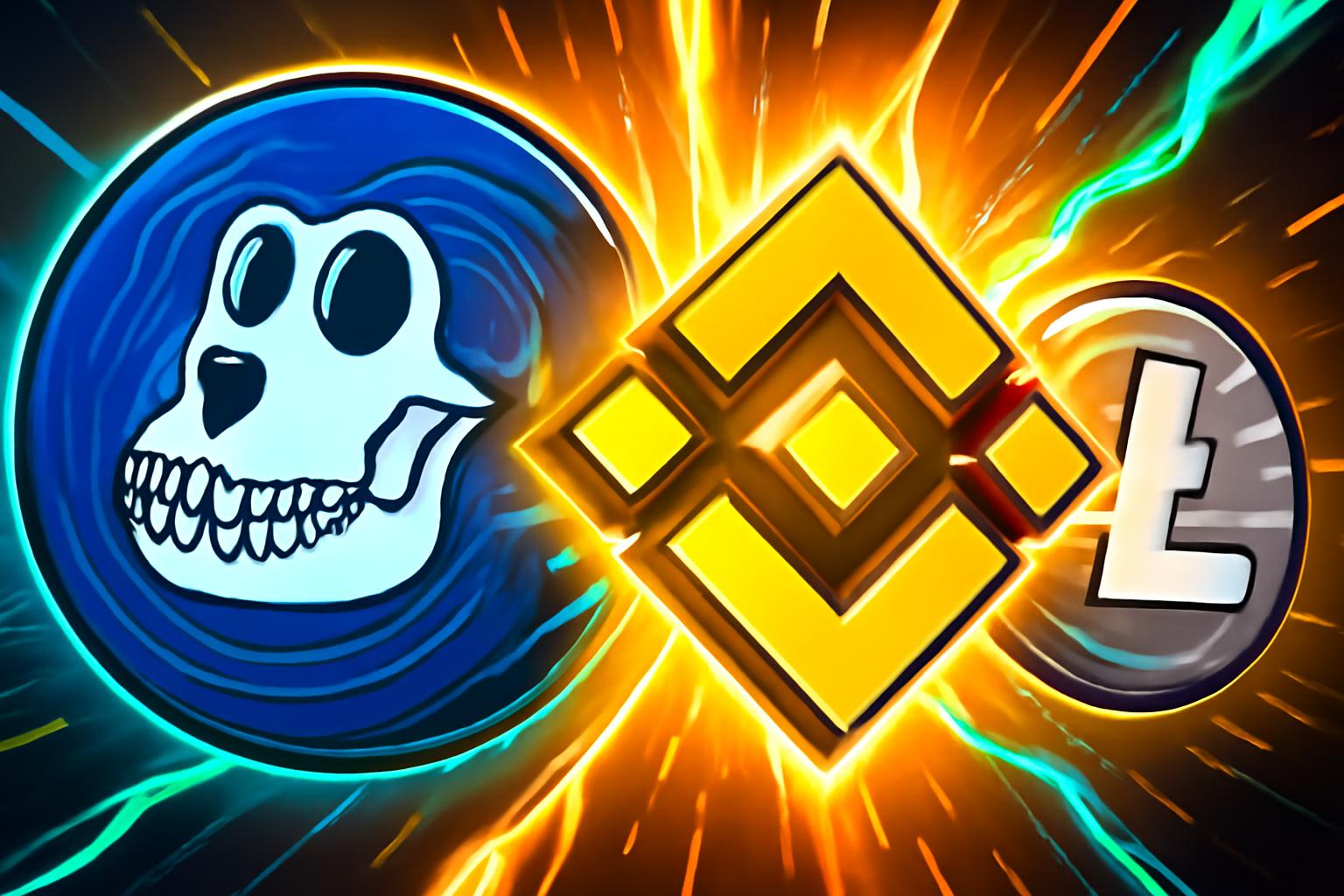 Apeing 主导新兴加密货币:BNB 与 LTC 的反弹