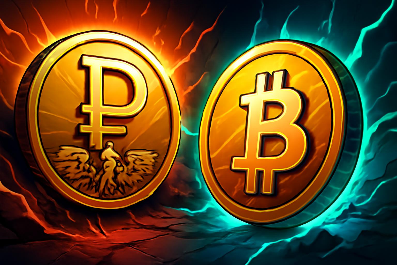 俄罗斯央行承认加密货币矿业对卢布的影响