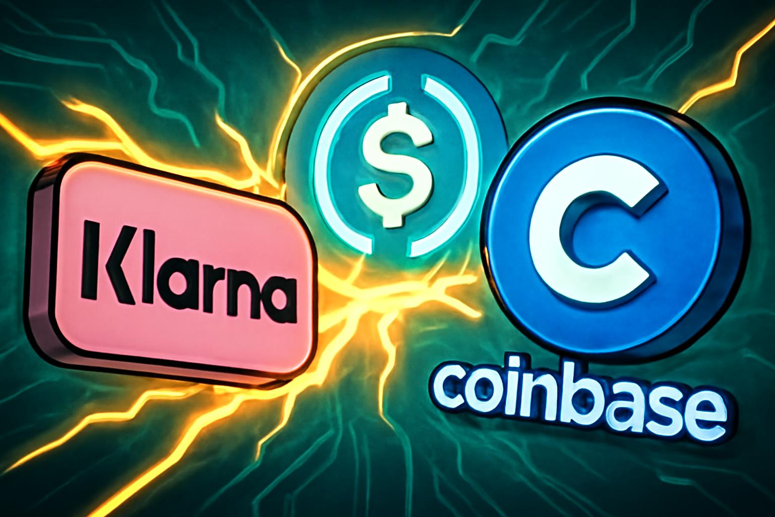 Klarna 与 Coinbase 使用 USDC 稳定币筹集机构资金