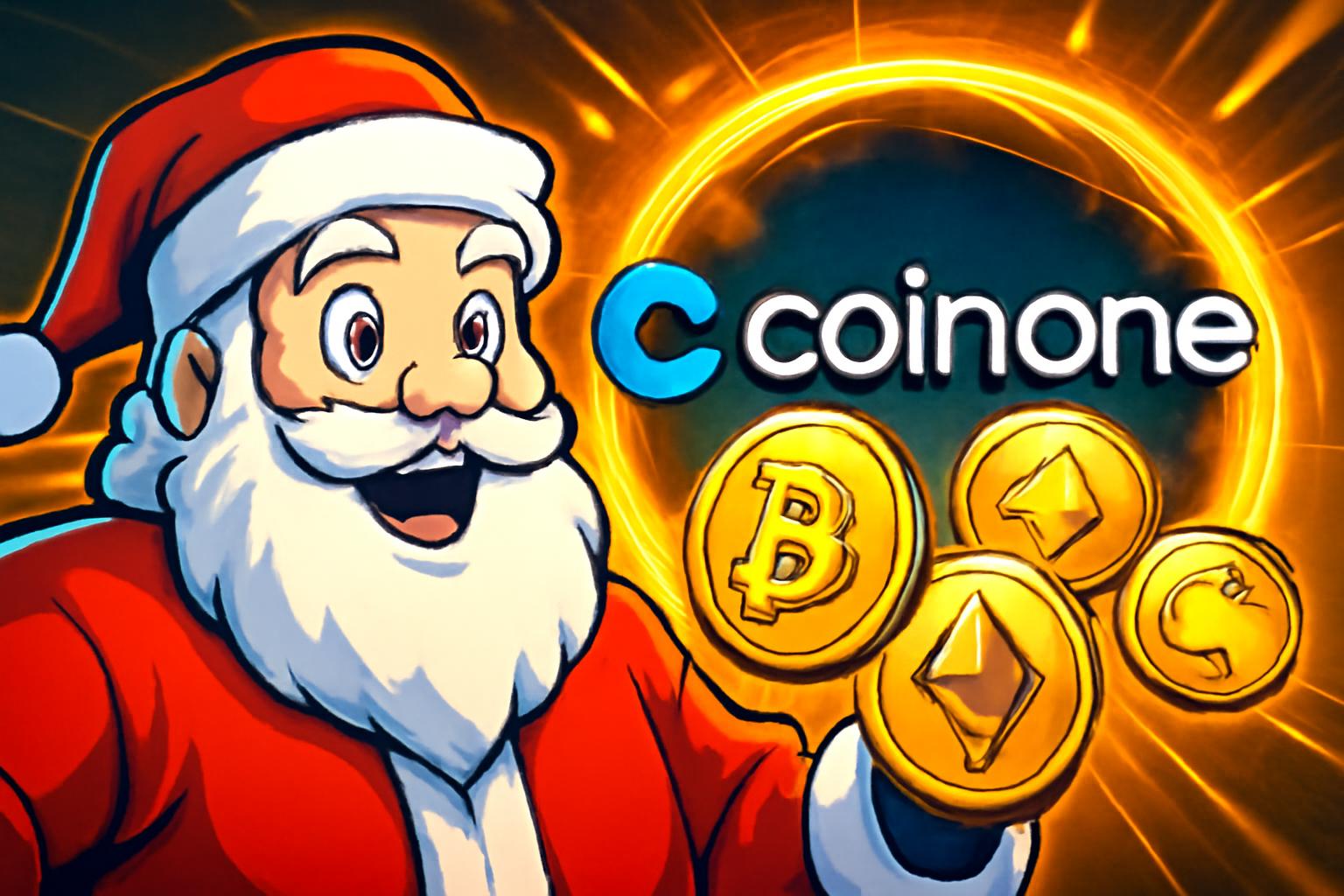 Coinone 的圣诞拉力赛 提供 KRW 200 Million 奖金