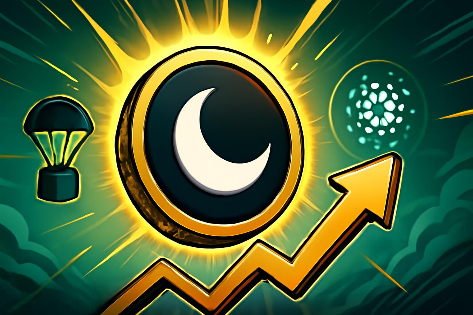 Midnight 的 NIGHT 飙升至 $8B 交易量，第四大加密货币