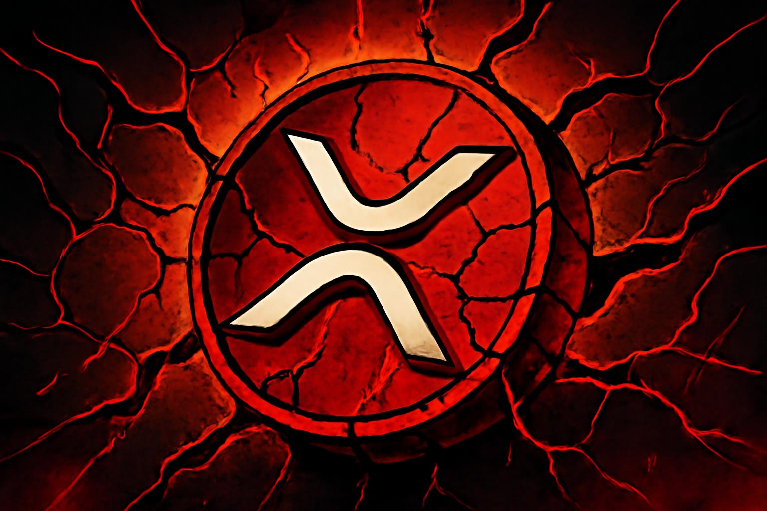 XRP 亏损接近 50%，价格在 $2 下方盘整