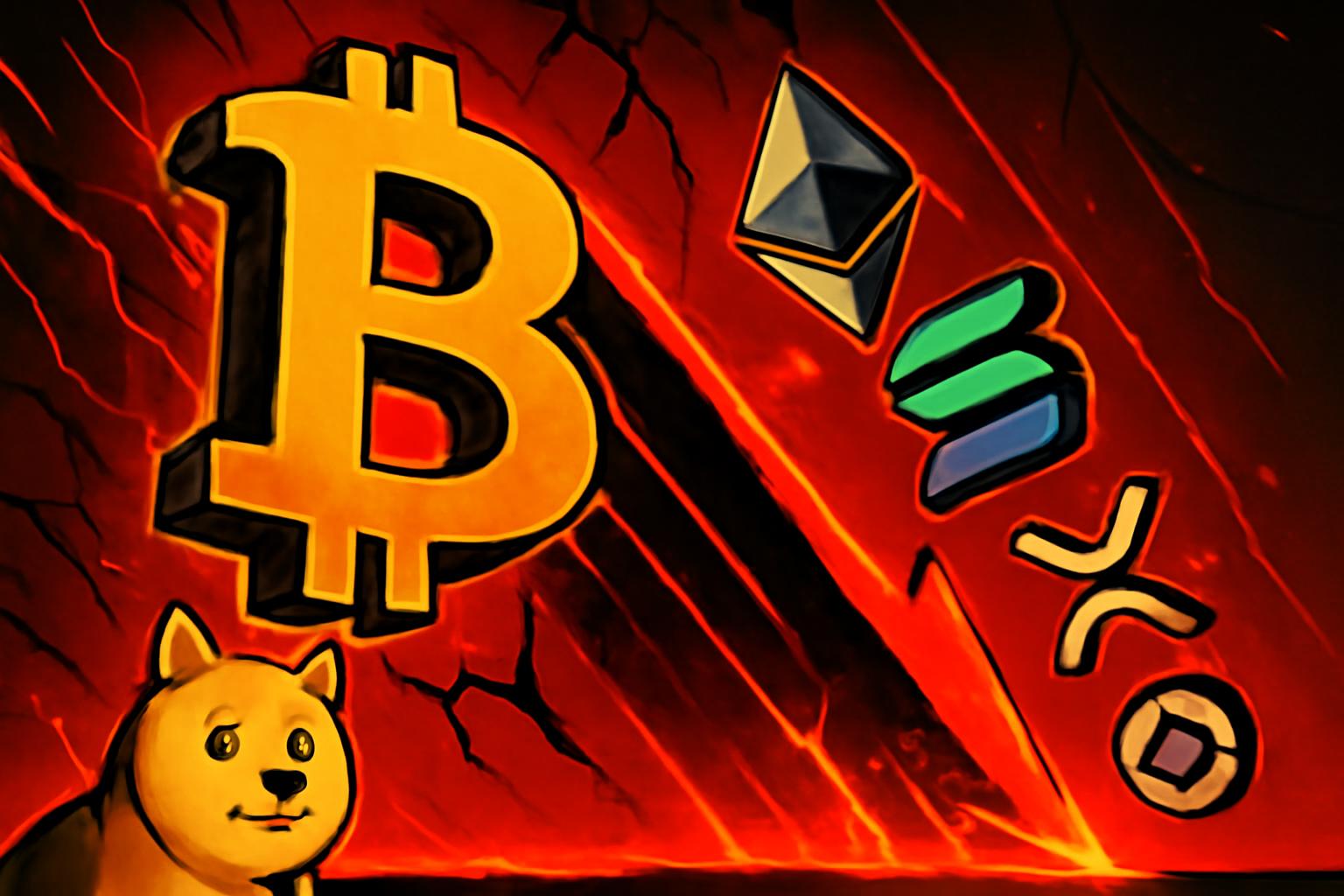 比特币未能突破 $90K，市场回撤；山寨币下滑