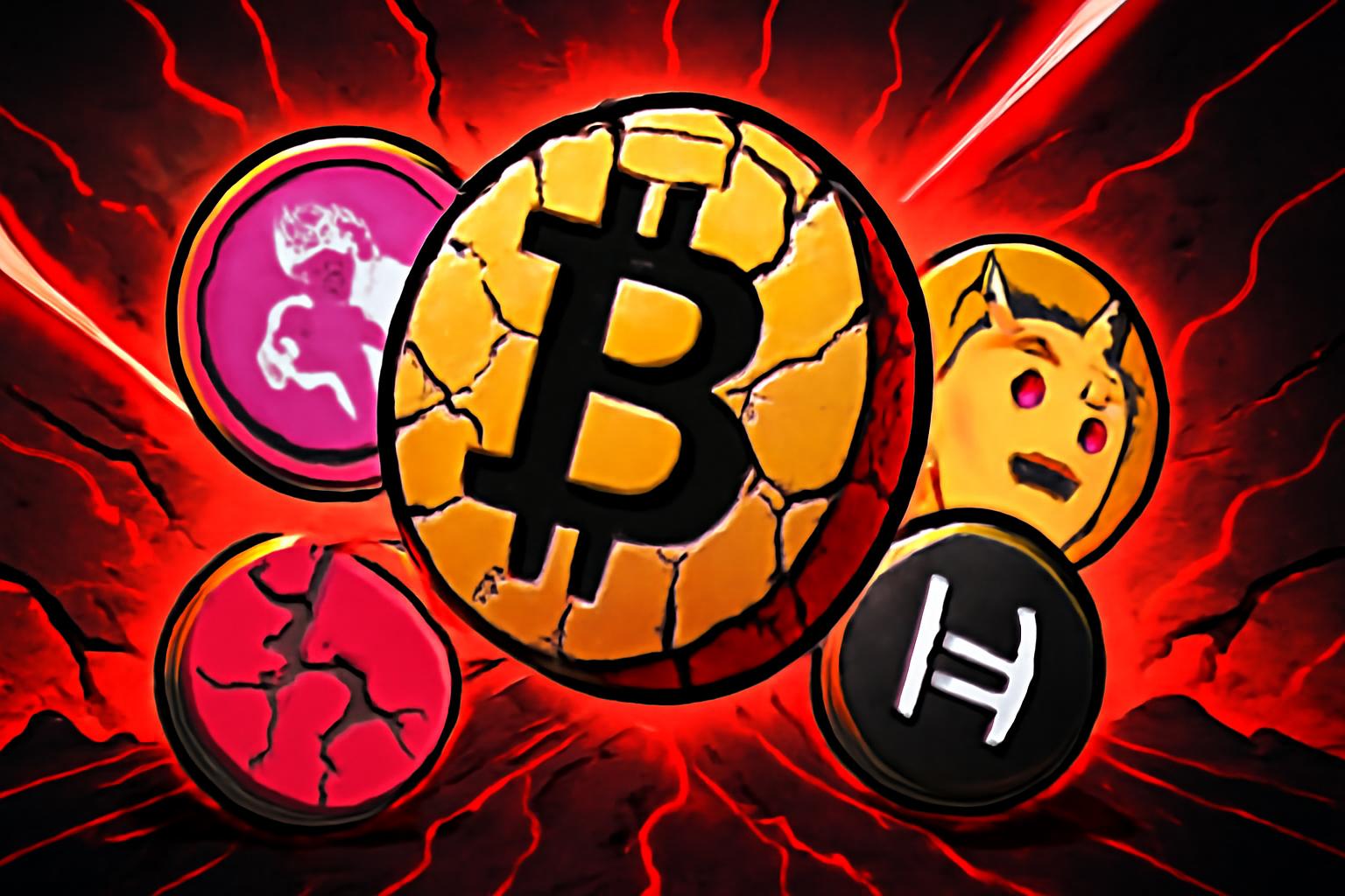 美国 GDP 数据触发广泛抛售,加密货币价格下跌