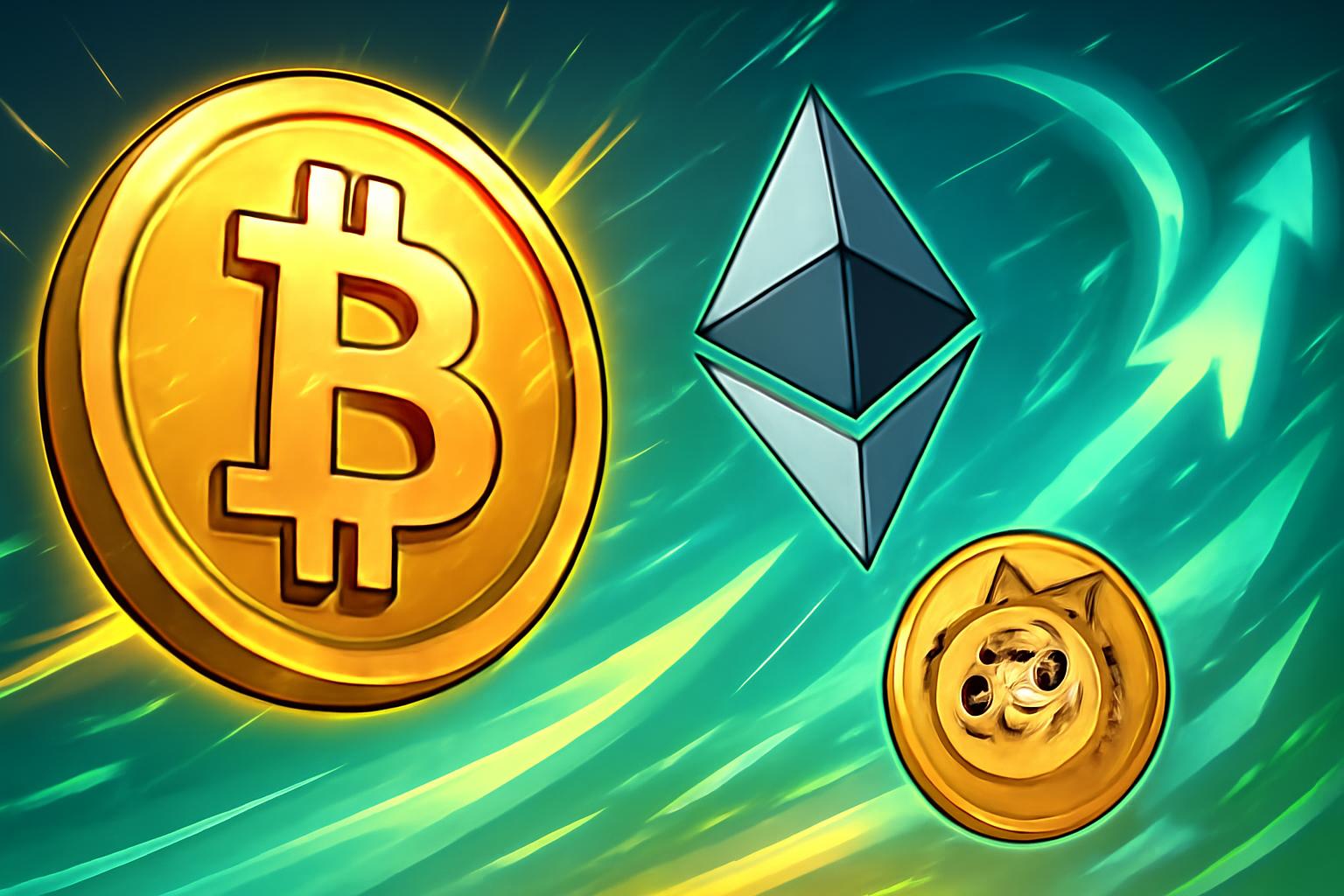 比特币在山寨币上涨时回升至 KRW 135 百万和 USD 90,000