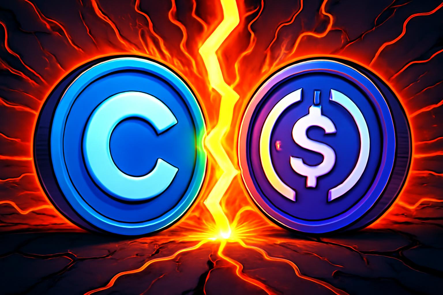 Coinbase 获得全部 USDC 利息；外部收入与 Circle 50/50 分成