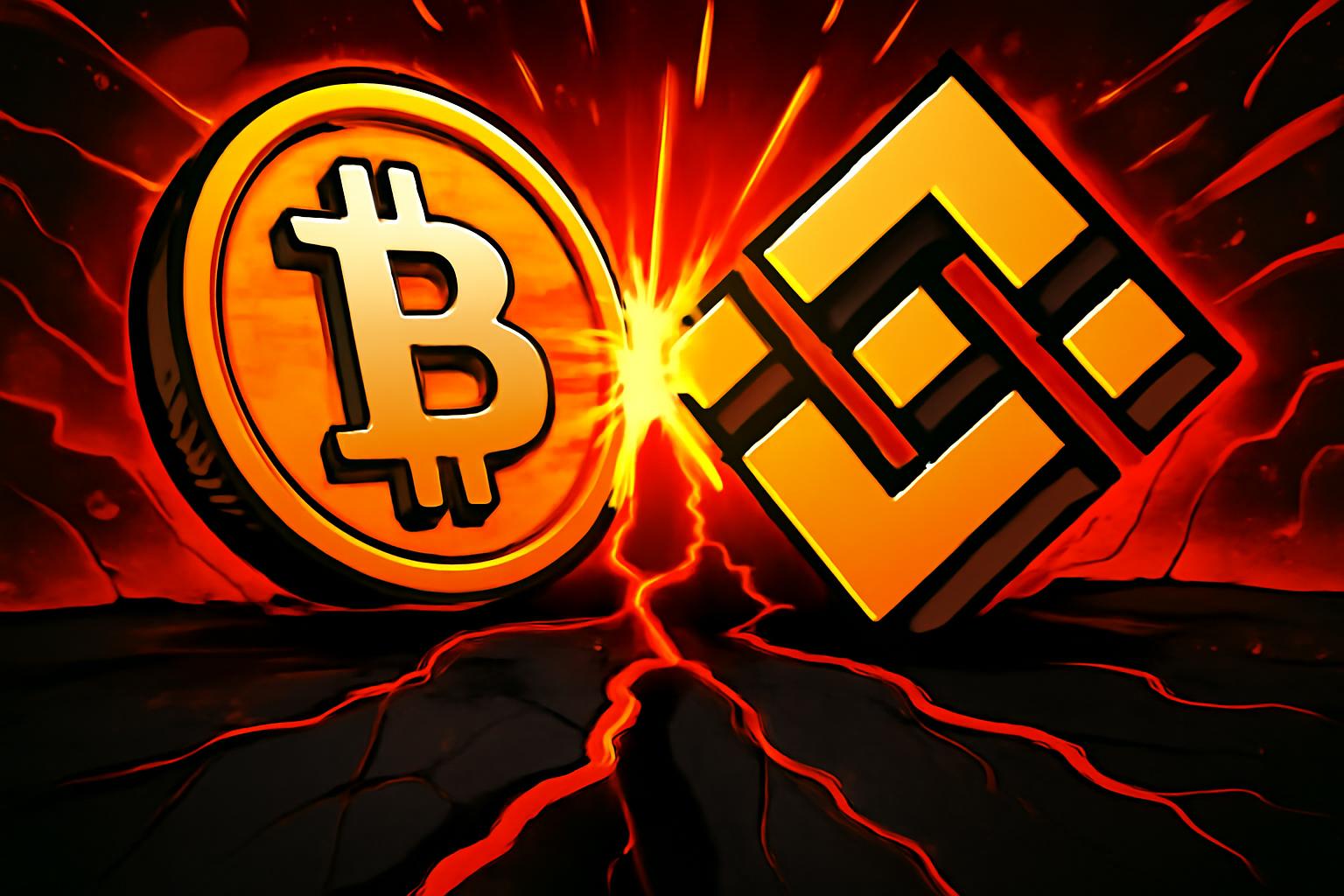 比特币在币安 USD1 交易对中的闪崩引发反弹